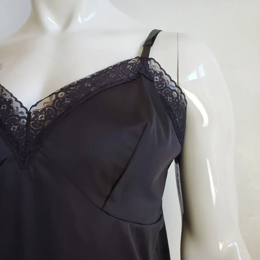 Vintage Vanity Fair Black Slip Camisole - Picture 4 of 6
